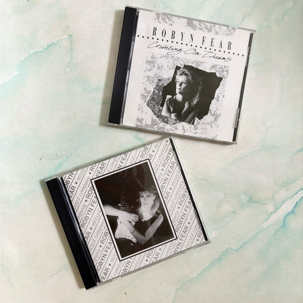 Robyn Fear counting on dreams and mixed company cd bundle rare - Picture 1 of 6